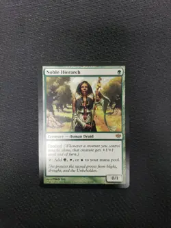 MTG *Noble Hierarch X1* (LP) Conflux Magic The Gathering - Image 1