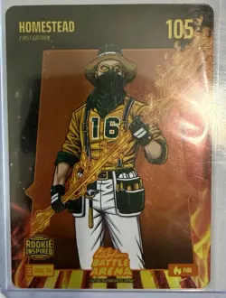 Bo Jackson Battle Arena Homestead First Edition Rookie Fire Card 105 (2025) - Image 1