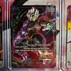Lot Of 6 Dragon Ball Fusion World Alternate Art Cards - Image 3