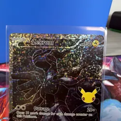 Pokemon TCG Zekrom Celebrations Classic Collection Holo Ultra Rare Card 114/114 - Image 2