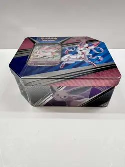 Pokemon V Heroes Sylveon Tin Set (5 Booster Packs & Foil Card) - Image 2