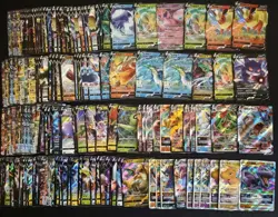 200 Lot Pokemon TCG Chinese Card RR RRR VMAX Gengar Rayquaza Leafeon A3 FI38 - Image 1