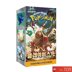 Pokemon Card Scarlet & Violet Clay Burst Enhanced Booster Box set Korean Ver - Image 1