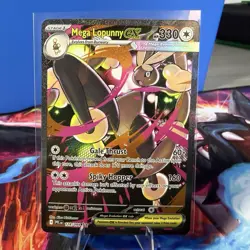 Pokemon Mega Lopunny EX 128/094 SIR Phantasmal Flames Holo Card - Image 1
