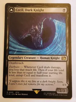 Cecil Dark Knight Final Fantasy #91 Regular NM - Image 1