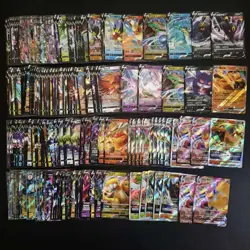 200 Lot Pokemon TCG Chinese Card RR RRR VMAX Gengar Charizard Umbreon A4 FI38 - Image 1