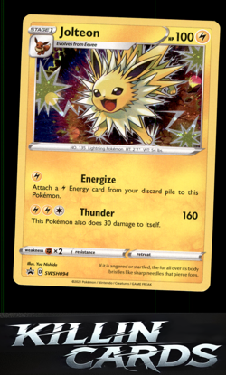 Jolteon - SWSH094 SWSH094 Pokemon Promo SWSH: Sword & Shield Promo Cards Card NM - Image 1