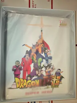 Dragon Ball Super Hero Card Collection Binder 2022 Roadshow TCG CCG Movie - Image 1