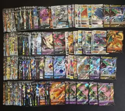 200 Lot Pokemon TCG Chinese Card RR RRR VMAX Mew Charizard Mewtoo A5 FI38 - Image 1