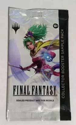 Final Fantasy Collector Booster Sample Pack SEALED MTG Magic: The Gathering - Image 1