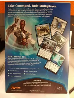 Peer Through Depths Boxed Set SEALED x1 Commander 2014 Teferi Magic EDH - Image 2