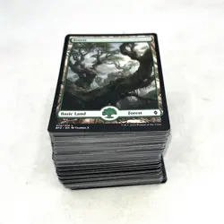 Battle for Zendikar Full Art Basic Lands Lot Of 164 - Image 1