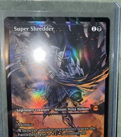 Super Shredder (Showcase) FOIL MTG Teenage Mutant Ninja Turtles M 285 Near Mint - Image 2