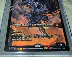 Super Shredder (Showcase) FOIL MTG Teenage Mutant Ninja Turtles M 285 Near Mint - Image 3