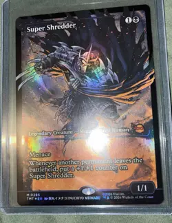 Super Shredder (Showcase) FOIL MTG Teenage Mutant Ninja Turtles M 285 Near Mint - Image 5