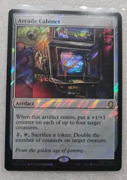 MTG Arcade Cabinet - Surge Foil, NM-Mint, Commander: TMNT - Image 1