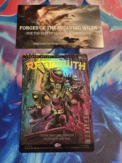 Regrowth 7075 Foil TMNT The Last Ronin Secret Lair Teenage Mutant Ninja Turtles - Image 1
