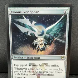 MTG Moonsilver Spear (217/244) NM Avacyn Restored Foil - Image 1