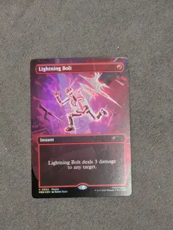 MTG TMNT Lightning Bolt FOIL Promo Standard Showdown - Image 1