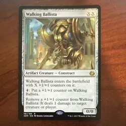 Wizards Magic: The Gathering Walking Ballista Rare Artifact Aether Revolt - Image 1