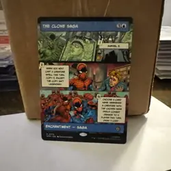 The Clone Saga (Borderless) 0219 (R MTG Marvel's Spider-Man near mint ships fast - Image 1