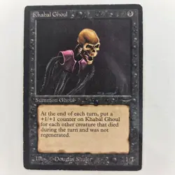 MTG Khabal Ghoul Arabian Nights - Magic the Gathering - English "Vintage" - Image 1
