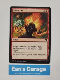 Magic The Gathering Soul's Fire 200/361 CMR Commander Legends common MN - Image 1