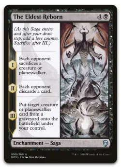 The Eldest Reborn #90 (NM) Dominaria DOM Magic MTG - Image 1