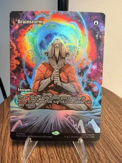 MTG Brainstorm (Source Material), Foil, NM/Unplayed, TMNT - Image 1