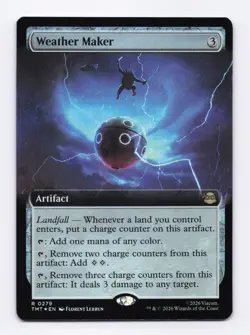 Weather Maker (Extended Art Foil) 279 (R) MTG Teenage Mutant Ninja Turtles (TMT) - Image 1