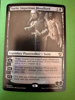 Sorin, Imperious Bloodlord Foil #0133 - MTG INR - M/Nm Unplayed FAST2SHIP!! - Image 1