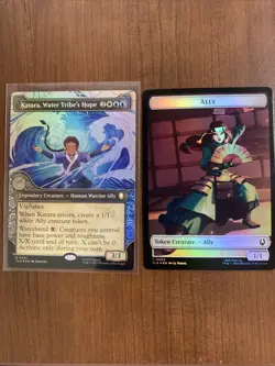 Katara, Water Tribe's Hope (Showcase Foil) Avatar: The Last Airbender Mtg ATLA - Image 3