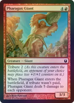 Pharagax Giant (104/165) - Born of the Gods - Common (Foil) - Image 1