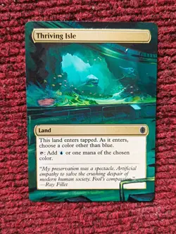Thriving Isle MTG Teenage Mutant Ninja Turtles Eternal Hand Painted Altered Art - Image 1