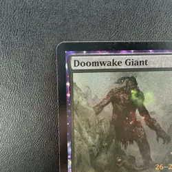 MTG Doomwake Giant 66/165 [Journey into Nyx Prerelease Promos] Foil LP - Image 2
