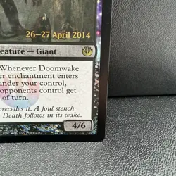 MTG Doomwake Giant 66/165 [Journey into Nyx Prerelease Promos] Foil LP - Image 5