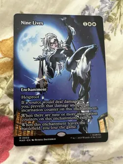 Nine Lives (Borderless) Marvel Universe Eternal-Legal Regular - Image 1