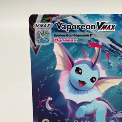 Vaporeon VMAX SWSH182 SWSH: Sword & Shield Promo Pokemon Card Holo Near Mint NM - Image 2