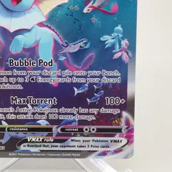 Vaporeon VMAX SWSH182 SWSH: Sword & Shield Promo Pokemon Card Holo Near Mint NM - Image 5