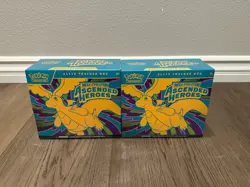 Pokemon TCG: Ascended Heroes Elite Trainer Box (ETB) New & Sealed Lot of 2 - Image 1