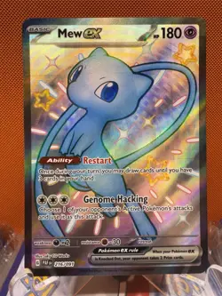 Mew ex 216/091 - Paldean Fates Pokemon Card - NM - Image 1