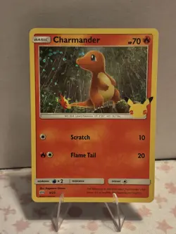 Pokemon Charmander 9/25 HOLO 25th Anniversary Mcdonalds Promo 2021 Card Nm - Image 1