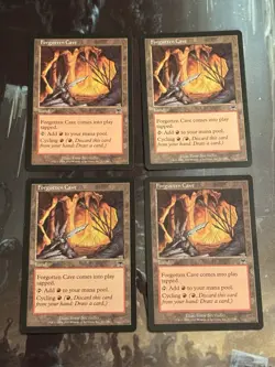 MTG Forgotten Cave x4 Onslaught ONS Playset Magic the Gathering 4x Play Set - Image 2