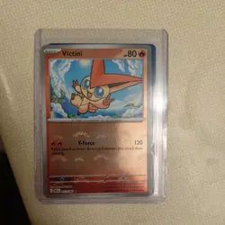 Pokemon TCG Victini SVP 208 Black Star Promo Illustration Rare plus Pokeball - Image 2