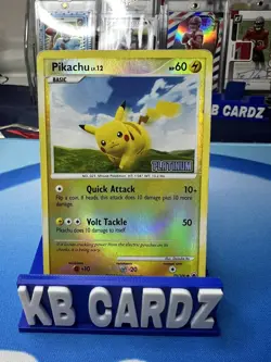 Pikachu 70/100 Platinum Stamped Reverse Holo Pokemon TCG Card HP - Image 1
