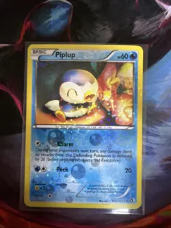 Piplup RC6/RC25 Legendary Treasures: Radiant Collection Holo Pokemon TCG - Image 1
