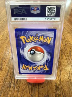 Pokemon Black Star Surfing Pikachu Pokemon League Promo PSA 8 - Image 2