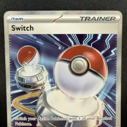 Pokemon TCG Switch 123/094 Full Art NM Ultra Rare Pokemon Phantasmal Flames - Image 1