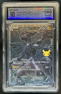 2021 Pokemon SWSH Celebrations Zekrom Classic Collection #114/114 Arena Club 10 - Image 1