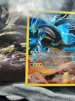 Pokemon XY80 XY Promos Holo Black Kyurem Illustration Rare Full Art - Image 1